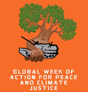 Global aktionsvecka för fred och klimaträttvisa