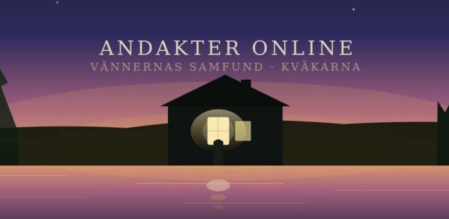 Andakter online i höst